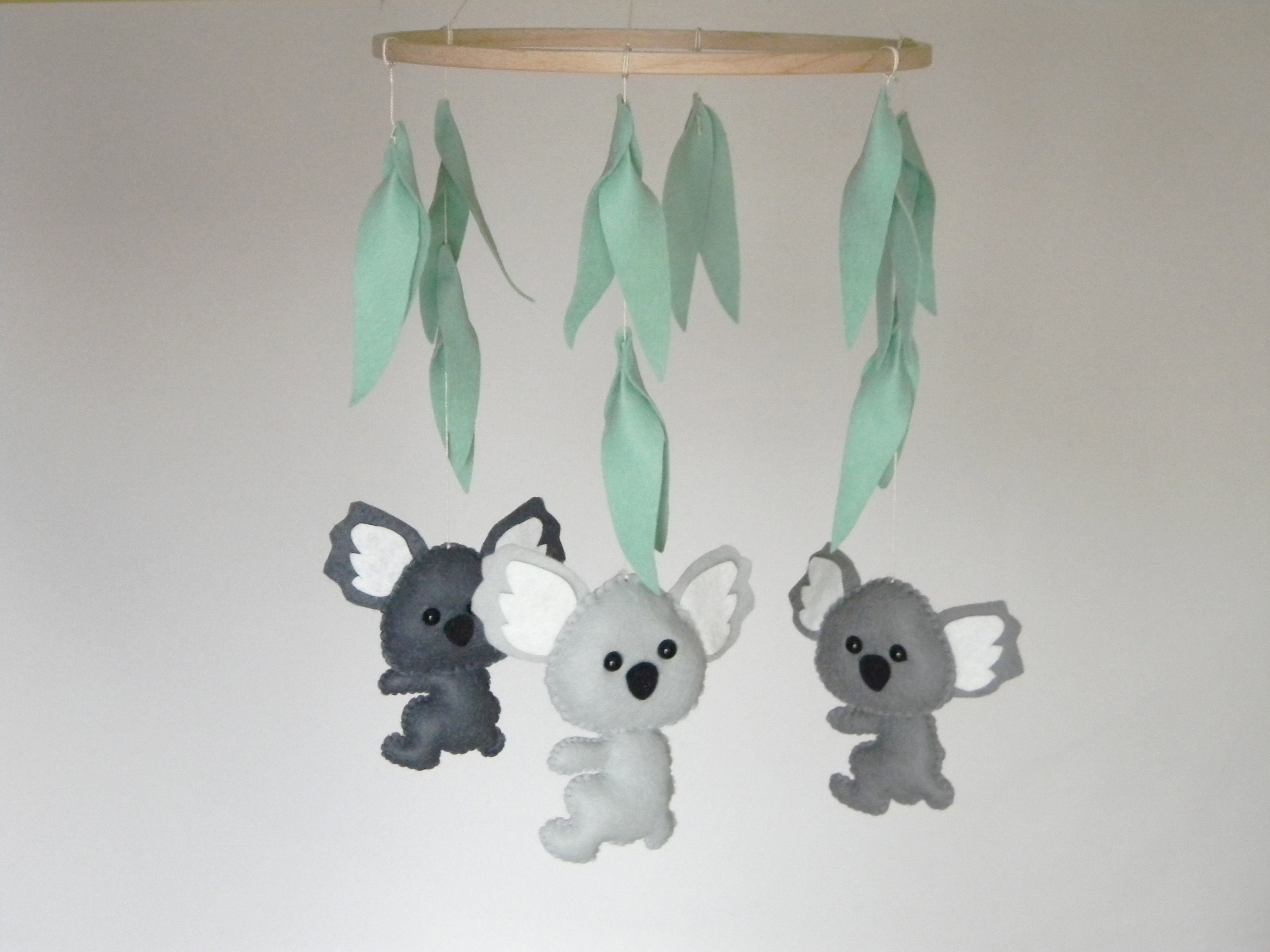 Koala Baby Mobile Koala bear Nursery Decor Australia animals Etsy 日本