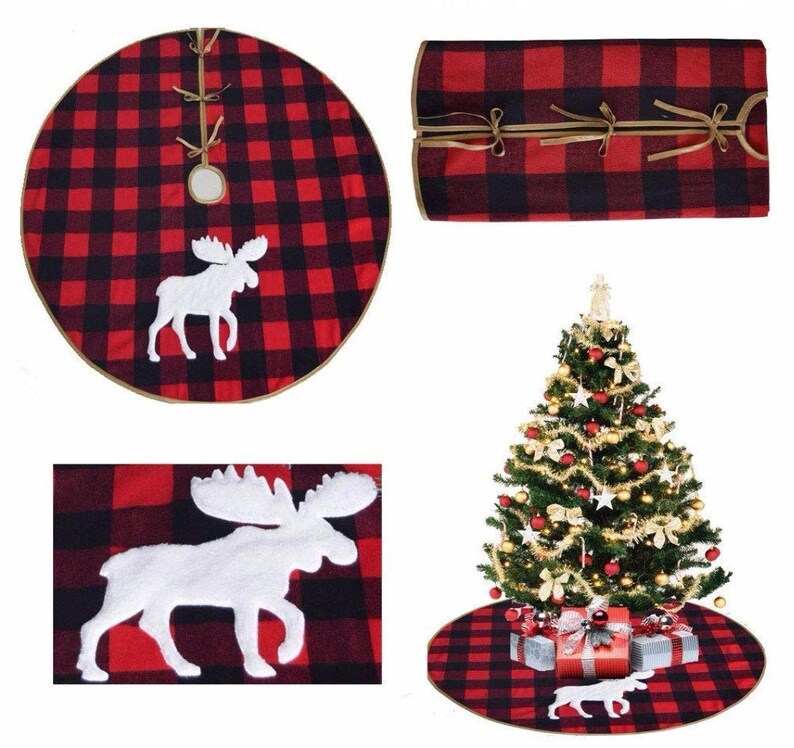 Moose Tree Skirt 