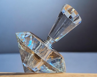 Cut Glass Scent Bottle