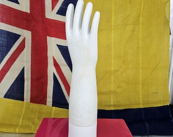 Vintage Ceramic Glove Mold - Marigold Rubber Gloves