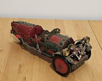 Vintage Meccano Morgan Super Aero 3 Wheeler Model