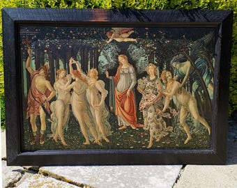 La Primavera di Boticelli Chromolithograph