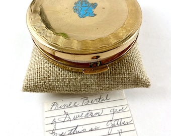 Vintage Compact Sweden, Prince Bertil Gothenburg, 70's, Souvenir
