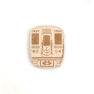 Fridge Magnets Chicago &quot;L&quot; | Chicago &quot;L&quot; | Chicago Magnet