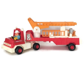 fisher price fire truck bed