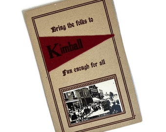 Antiquités Kimball, S.D. Carte postale souvenir