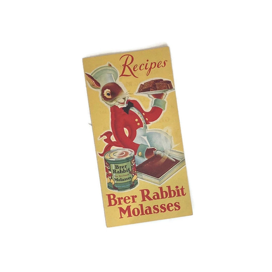 Vintage 1934 Brer Rabbit Molasses Recipes Leaflet - Etsy