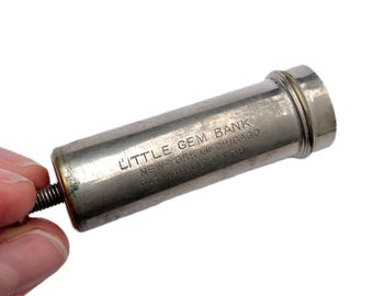 Little Gem Dime Bank | Antique Coin Bank