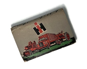 Vintage International Harvester Advertising Matchbook