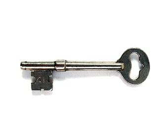 Antique Steel Skeleton Key | No. 41 Mortise Lock, 2.75 Inch Pocket Key