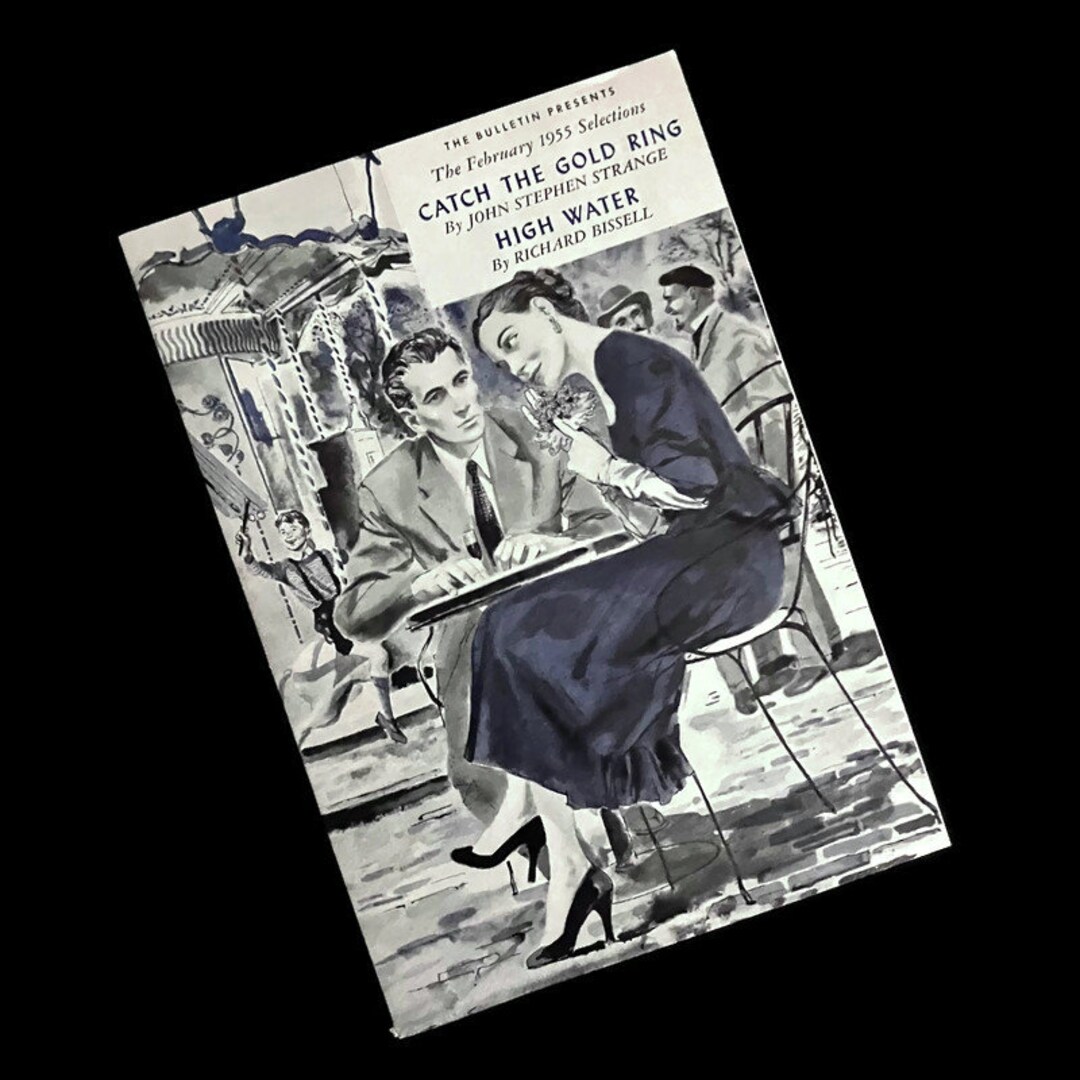 1955 Doubleday Book Club Catalog Vintage Publishing Ephemera Mid