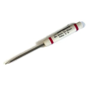 Vintage Elliott Service Pocket Screwdriver | 1950s Flathead Tool | Fulton SD Advertising | Mid Century Americana Collectible