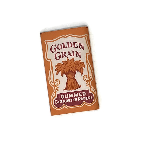 brown and williams tobacco 1920s Golden Grain Rolling Papers | Brown & Williamson Tobacco | Vintage  Unused Pack | Prohibition Ephemera