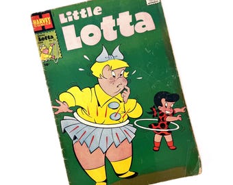Little Lotta Comic June 1959 Harvey #22 | 1950s Silver Age Reader Copy