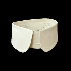 Antique Slidewell Detachable H. H. A. Collar: Edwardian Menswear, Size 16, Ornatis Premako