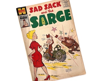 Sad Sack and the Sarge Comic Book, Harvey Comics