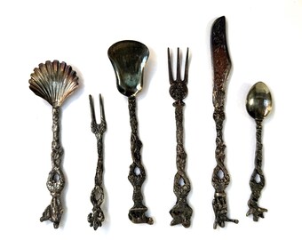 Vintage Florentine Tableware Set | Florence Italy Serving Utensils | Shoppers Club