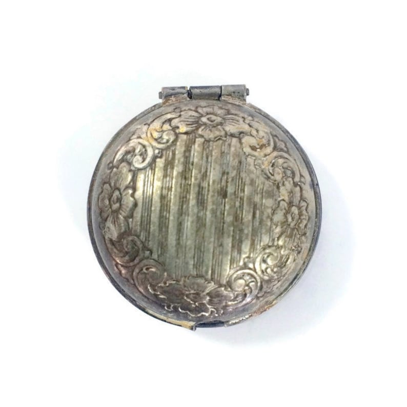 Antique Silver Victorian Mourning Locket