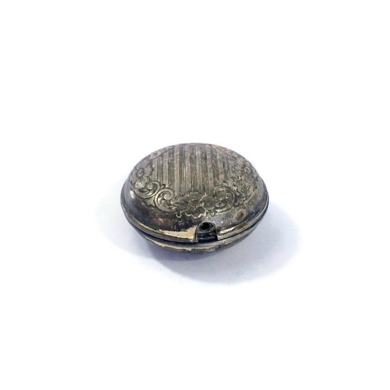 Antique Silver Victorian Mourning Locket