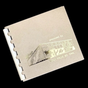 Vintage 1950er Jahre Harolds Fotografie Album | Sioux Falls Süddakota | unbenutztes Mini Fotobuch | Taschenfotoalbum | Fotografie Geschenk