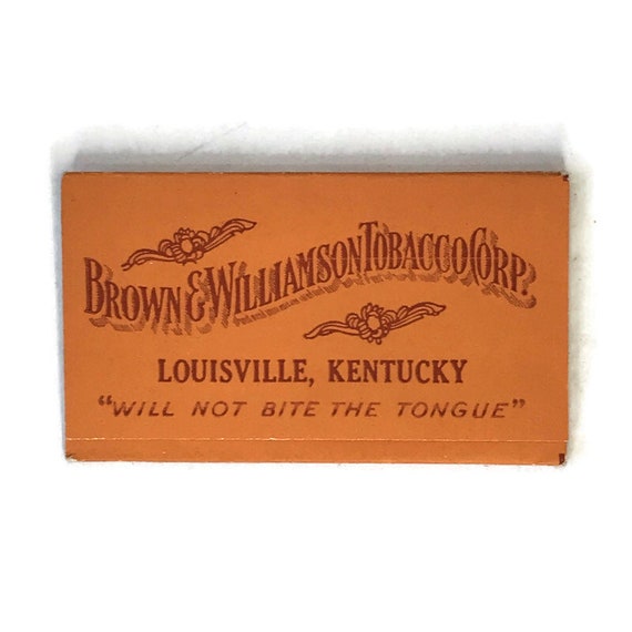 brown and williamson tobacco 1920s Golden Grain Rolling Papers | Brown & Williamson Tobacco | Vintage  Unused Pack | Prohibition Ephemera