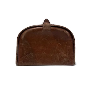 Vintage Tan Leather Coin Purse | 1950s Snap Wallet | Midcentury Accessory | Retro Small Wallet | Minimalist Purse | Classic Gift