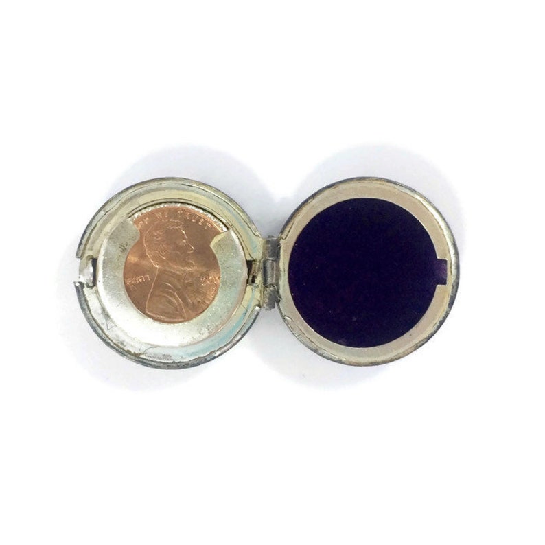 Antique Silver Victorian Mourning Locket