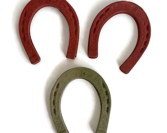 Vintage Rubber Horseshoes