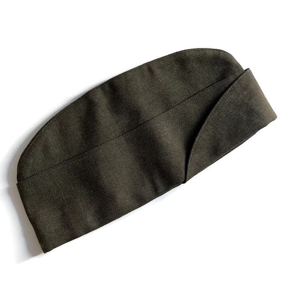Vintage WWII Infantry Garrison Cap: US Military Issue - Etsy display picture 2