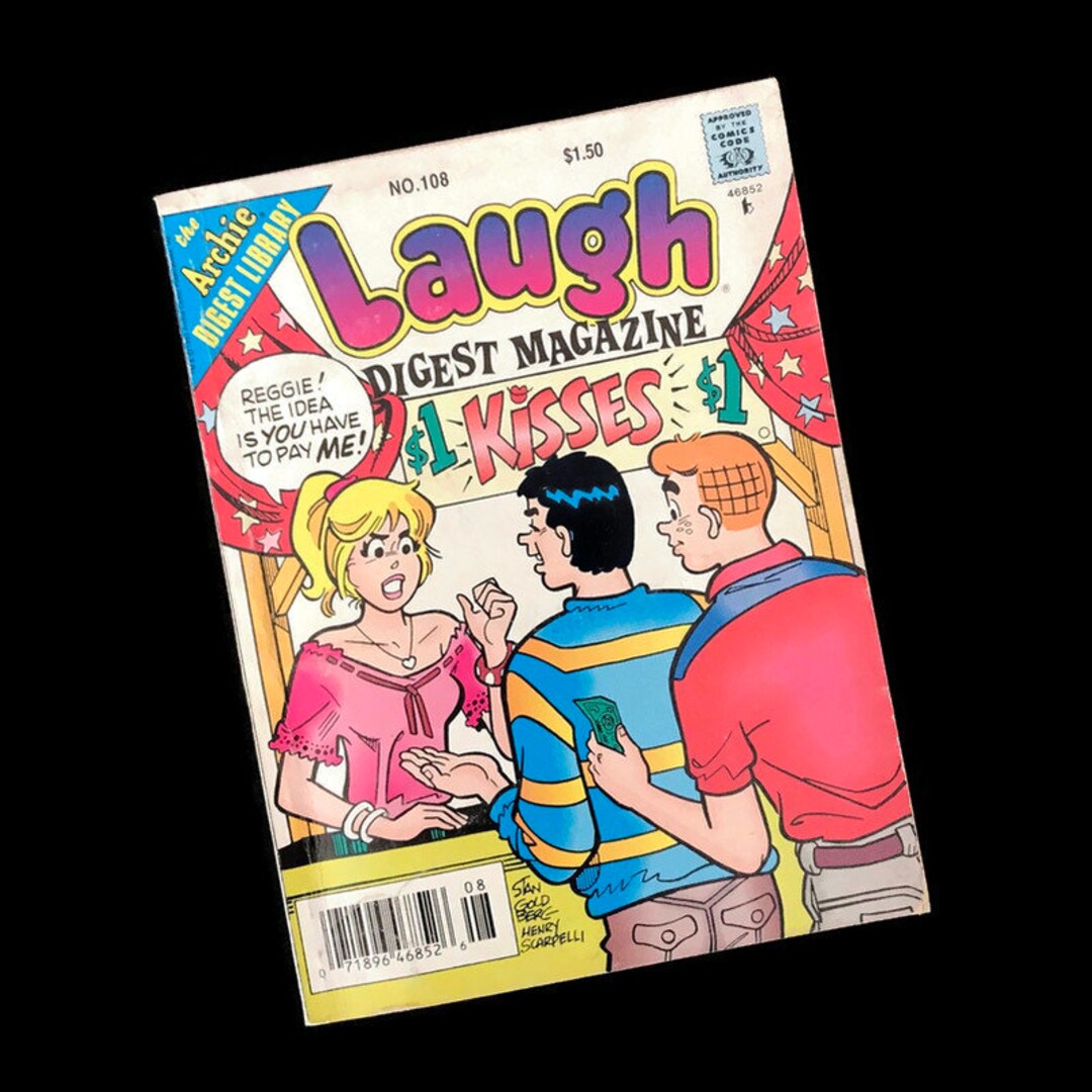 Vintage 1993 Laugh Digest Magazine No. 108: Archie Comics Humor - Etsy