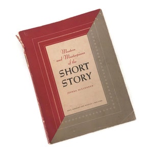 Vintage 1966 Masters & Masterpieces of the Short Story | Paperback Anthology | Hemingway Steinbeck Faulkner Jackson | 235 Pages