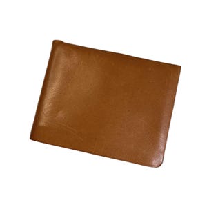 Vintage Rodeo Bifold Brieftasche aus Rindsleder - Mid-Century Design - Schlüsselhalter - Tasche für Briefmarken - abnehmbarer Geldumschlag