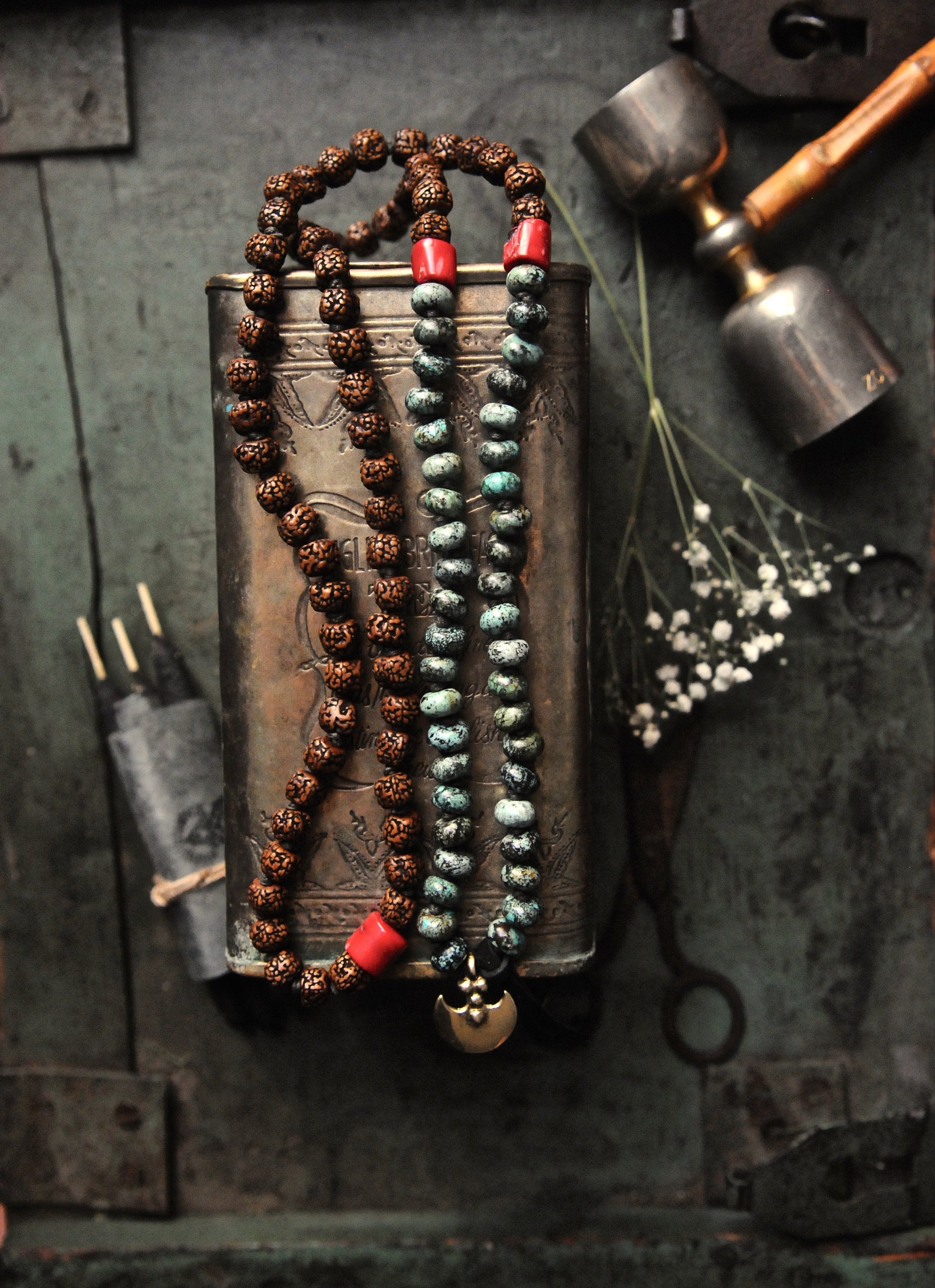 Mens 2024 mala beads
