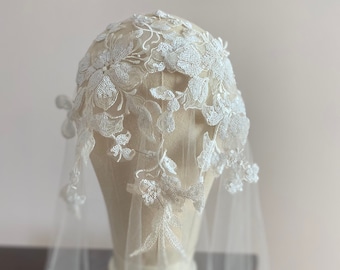 Mantilla Wedding Veil | Hate Couture Lace Veil