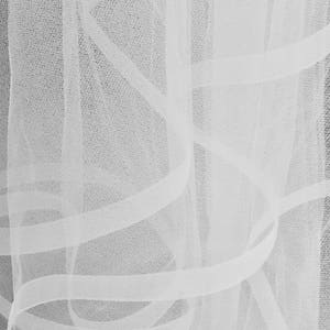 1 Inch Horsehair Veil, Drop Veil, Cathedral Drop Veil, Horse Hair Edge Veil, Drop Veil, White Veil, Sheer Drop Veil image 2