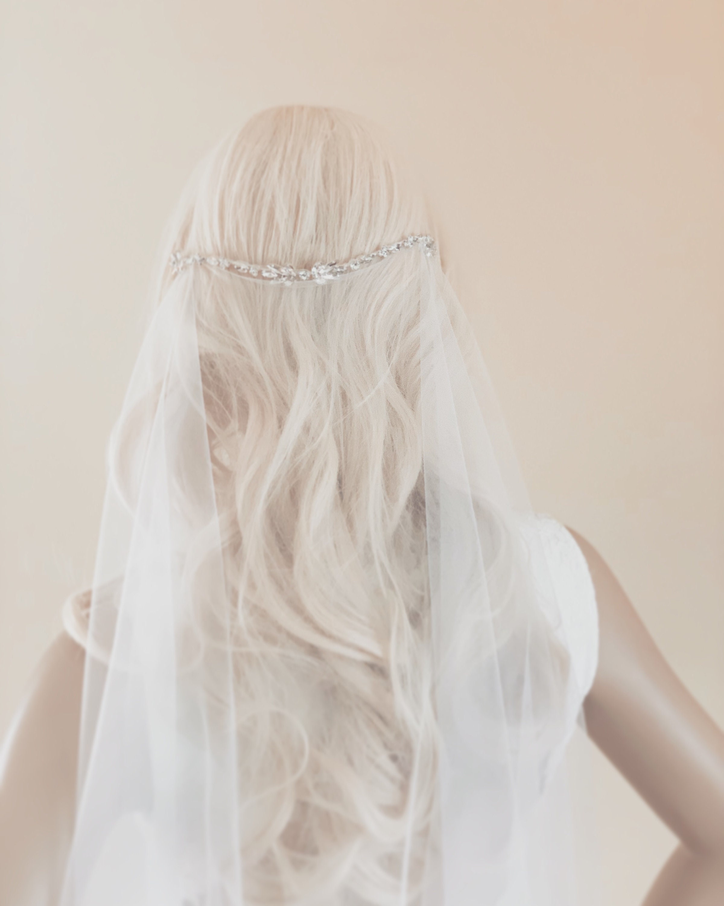 boho bridal veil