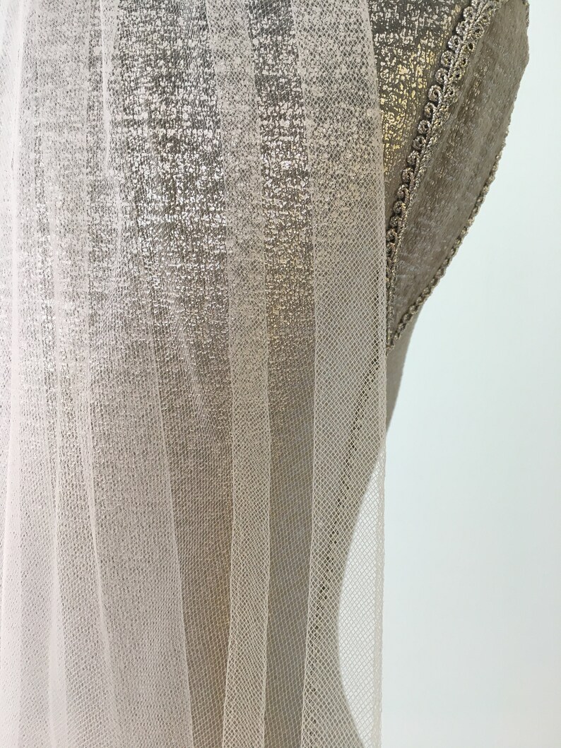 Wedding Horsehair Veil Double Trim Soft Tulle Veil - Etsy