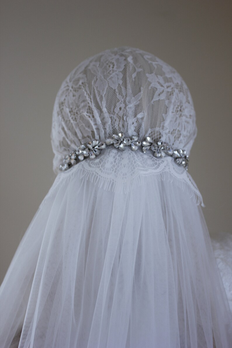 bridal hijab veil