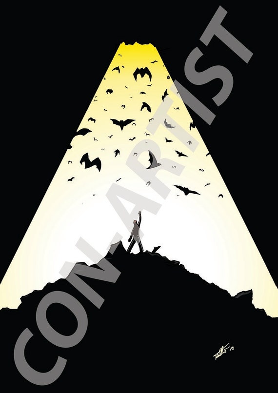 Why Do We Fall Bruce Dc Batman Bruce Wain Digital Art Etsy