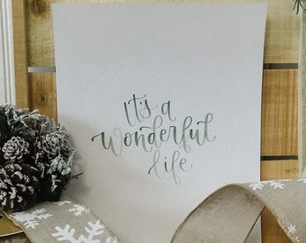 It's a Wonderful Life Digital Print