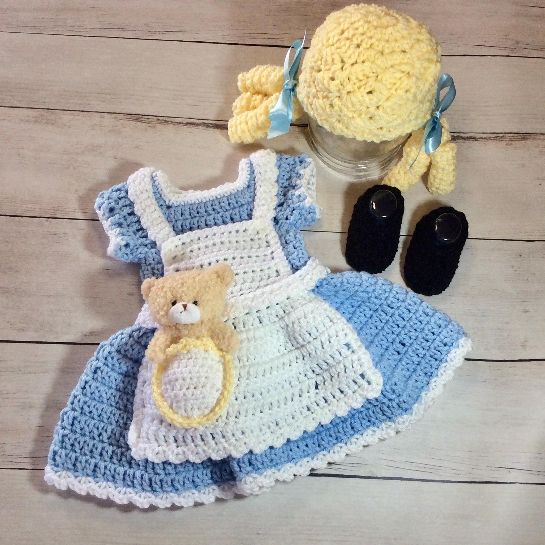 blue goldilocks dress Outfit Kids 90s Outfit Ideas mirakl_mat_offer_active Size:Size 30 or tote a teddy—either