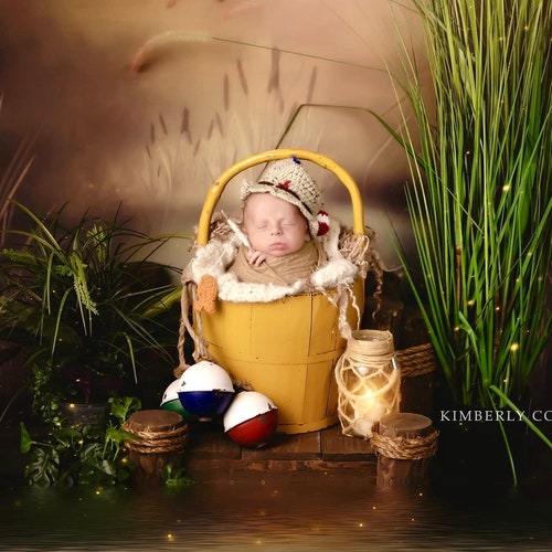 Buy Crochet Fisherman Newborn Photography Prop/baby Shower Gift/infant  Halloween Costume/fisherman Cake Smash Props/baby Hat and Fish Set/fishin  Online in India 