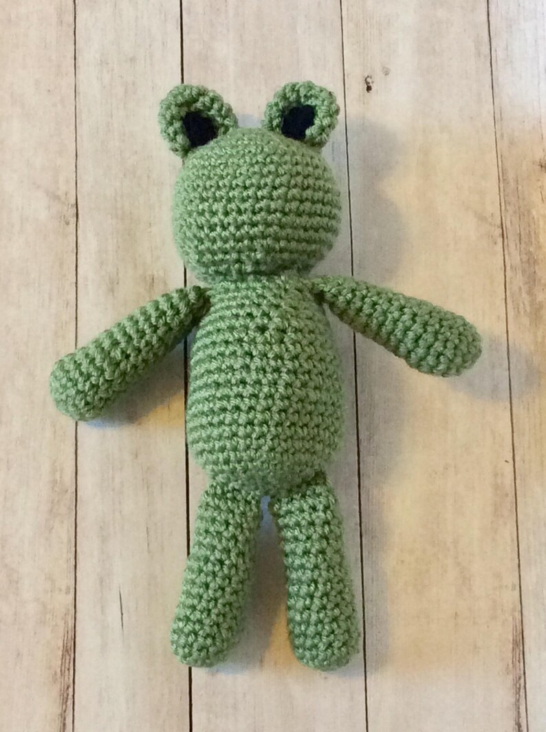 Crochet Frog Stuffie Toy Newborn Photography Prop/Frog Etsy