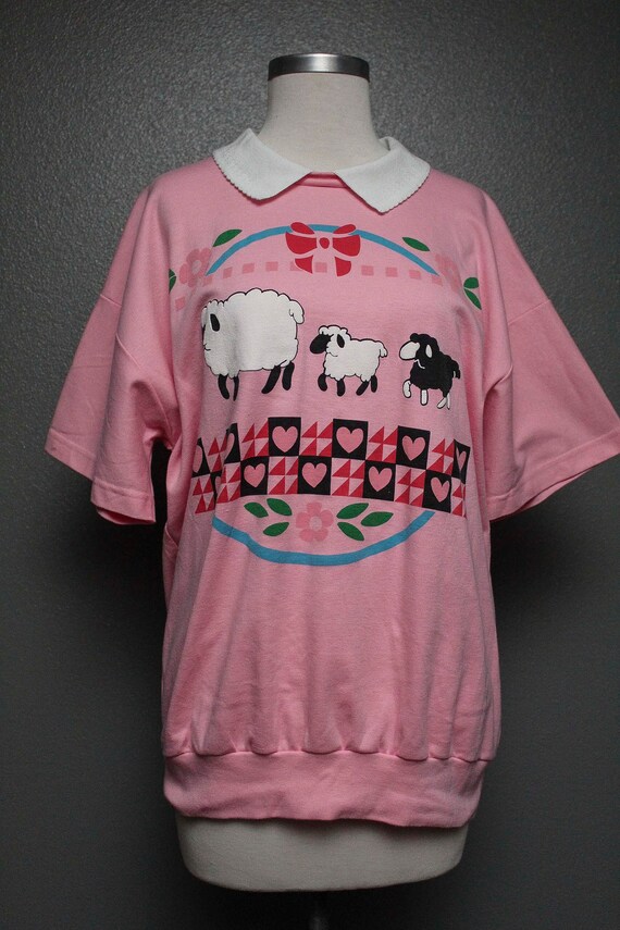 FKVintage 1980's Collared Sheep T-Shirt by Why Not