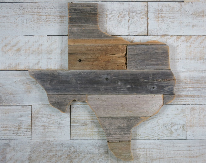 Reclaimed Wood Texas Wall Art 24 Etsy