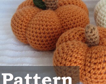 Crochet Pumpkin Pattern, Amigurumi Pattern, Crochet Pattern, Pumpkin Pattern, Pumpkin Decor Pattern,  PDF Crochet Pattern