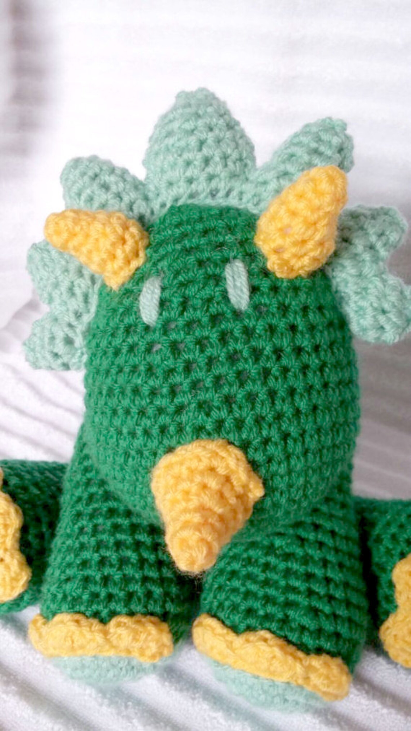 Crochet Dino Stuffed Animal Crochet Animal Stuffed Dinosaur Etsy