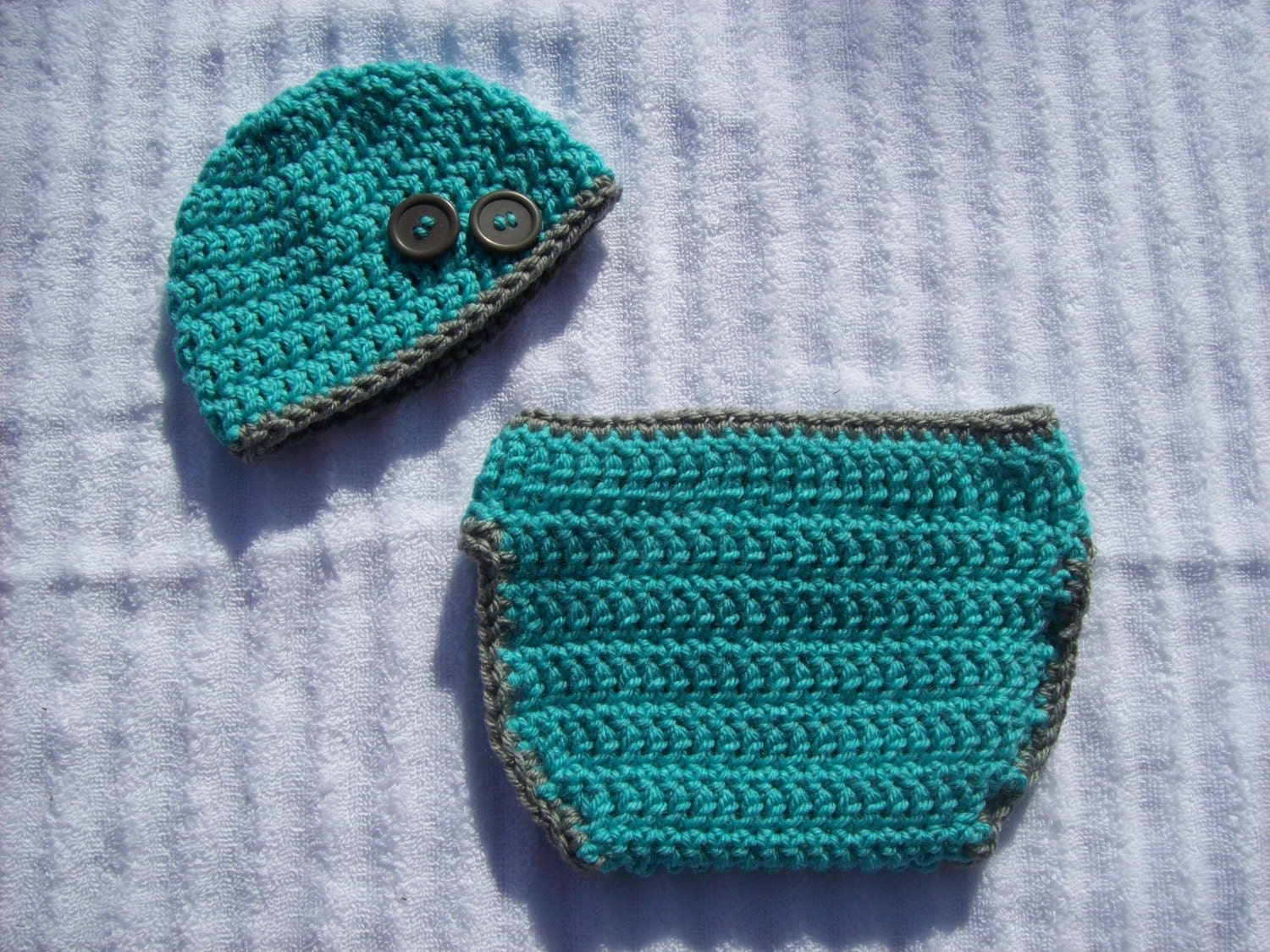 Baby Boy Diaper Cover Set Teal and Grey Diaper Cover Set Etsy Canada