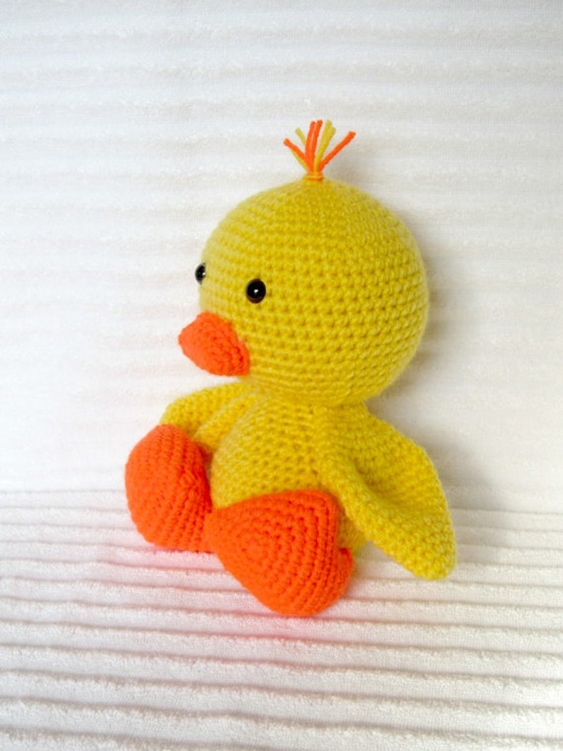 Crochet Duck Duck Stuffed Animal Crochet Animal Duck Plush - Etsy