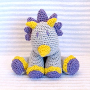 Crochet Dino Stuffed Animal, Crochet Animal, Stuffed Dinosaur , Crochet Stuffed Animal, Dinosaur Nursery, Dinosaur Stuffed Animal, Plush Toy